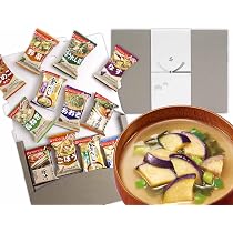 Amazon | 志 のし付き アマノフーズ 味噌汁 ギフトセット 8種アソート