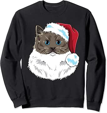 ラグドール 猫 ラグドール かわいい 猫 クリスマス トレーナー 猫の服 Www Bollywoodpapa Com