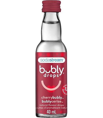 GALVANOX Supporto In Acrilico Per SodaStream Bubly Drops – Organizer Da 6 Bottiglie, Da Appoggio O Parete, Trasparente