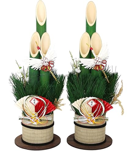 JOGIO 【予約販売】1対60/44㎝玄関飾り 木箱門松 お正月飾り 人気