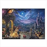 2000ピース ジグソーパズル ディズニー Beauty and the Beast Dancing in the Moonlight (73ｘ102cm)