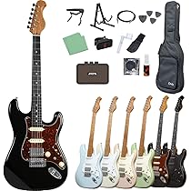 Amazon | Eris. Nestia エレキギター初心者セット SSH コイルタップ