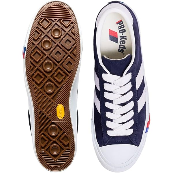 メンズ PRO-Keds ロイヤルプラス ローカットスニーカー レッド スエード