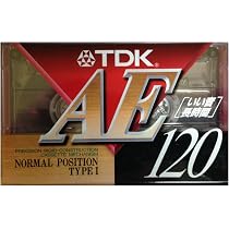 Amazon | TDK AE120 録音用カセットテープ 120分 ノーマル | TDK 