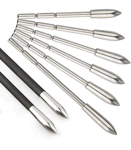ACCMOS Targeting Arrows, Carbon-aluminum Arrows For Competition Id 3 2 Mm Archery Arrow Spiral Feather Fit For Recurve Bow Compound Bow Shooting Spine 650 6pc - View #9