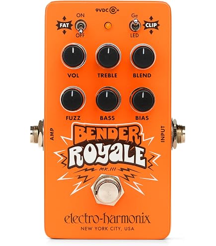 Amazon | エフェクター ELECTRO-HARMONIX BENDER ROYAL BLACK エレクト
