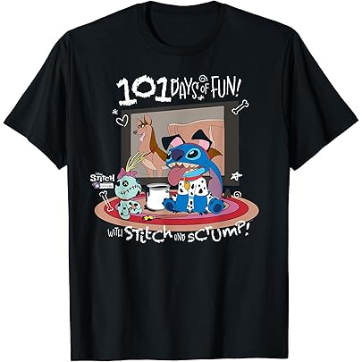 Amazon.co.jp: ディズニー100周年 スティッチコスプレ 美女と野獣 T