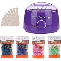 Amazon.co.jp: ワックスウォーマー、痛みのない家庭用ワックス脱毛