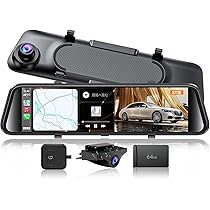 Amazon.co.jp: JADO ドライブレコーダー ミラー型 12インチ 2.5K UHD