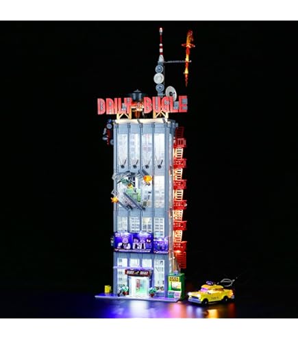 Amazon.co.jp: LEGO Marvel Spider-Man Daily Bugle 76178 Building