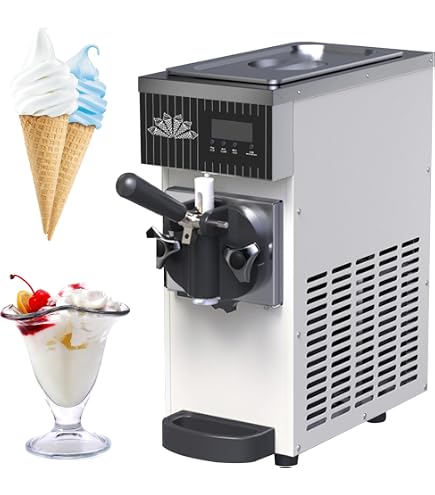 Amazon | 業務用 アイスクリームメーカー 16L/H 容量6L ソフトクリーム