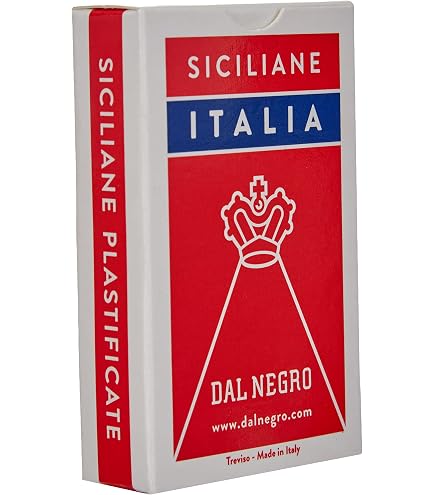 Dal Negro:Romagnole Plastificate Plasticized Italian Playing Cards