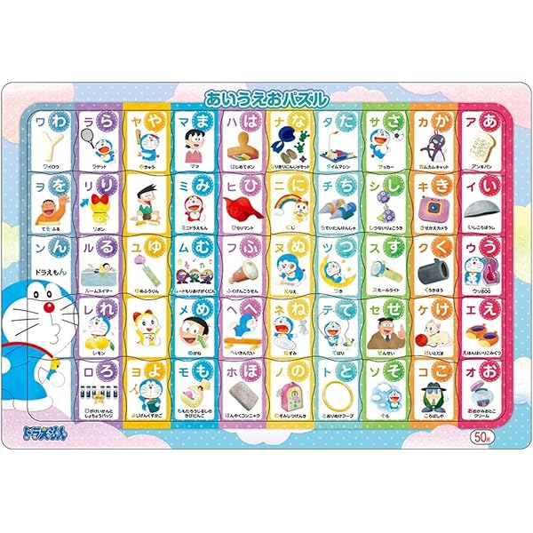 ひらがな あいうえおひょう 50ピース (ジグソー知育パズル) | 池谷