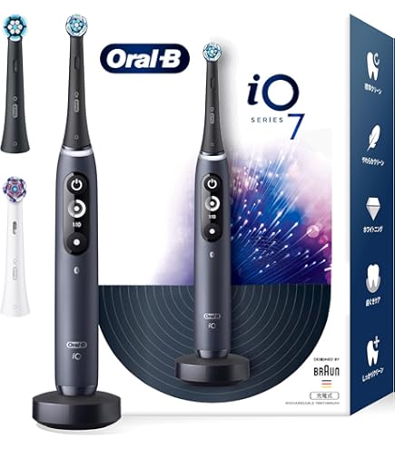 Amazon.co.jp: 電動歯ブラシ iOシリーズ iO5 マットブラック ブラウン