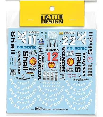 Amazon | 【TABU DESIGN/タブデザイン】1/20 マクラーレン MP4/6