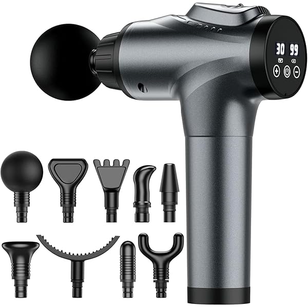 Amazon.co.jp: Hypervolt Go用マッサージガンヘッド、交換可能な