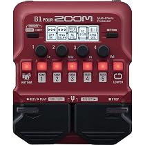 Amazon | ズ ー ム ベース用マルチエフェクター B1 FOUR レッド