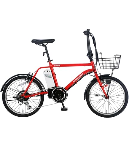 Amazon | ガクチャリ電動折りたたみ自転車 (ホワイト) | ノーブランド