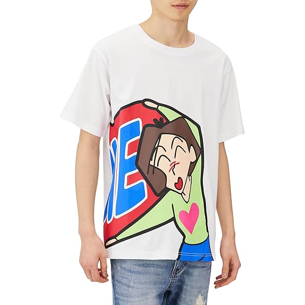 Amazon | [クレヨンシンチャン] Tシャツ ミッチー LOVE ペア お