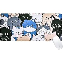 なちょねこ マウスパッド ふもコレ × Nachoneko ゲーミングマウスパッド (ベースモデル X