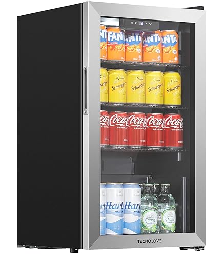 Amazon | Shelddi 冷蔵庫 75L 透明ガラスドア 幅49cm 小型 ミニ