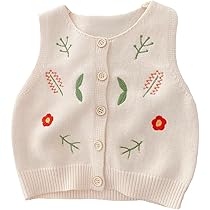 クライミー ベスト 刺繍 スタッズ Amazon | [BLZXIAN] 子供服 ベスト 前開き ニットベスト キッズ