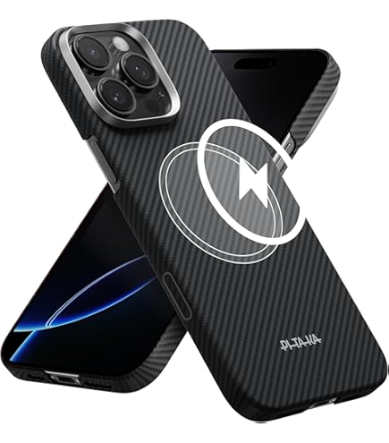 Amazon.co.jp: 「PITAKA」 iPhone 16 Pro用 ケース アラミド繊維製