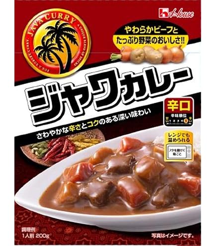 Amazon.co.jp: House レトルトジャワ ハウス カレー大人の激辛 200G