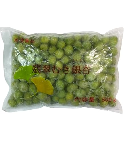 Amazon.co.jp: 新銀杏 2023年物 殻付ぎんなん サイズ：中 500g : 食品