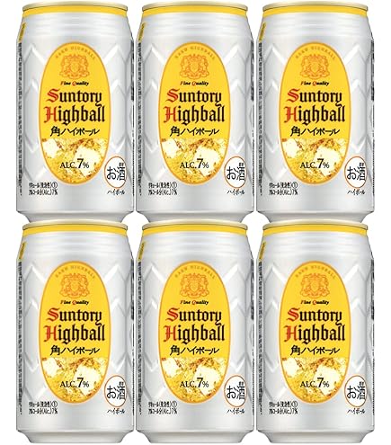 Amazon.co.jp: サントリー 角ハイボール 濃いめ （350ml×24本）×3箱