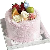 Amazon｜タオルケーキ 泉州タオル フルーツ フェイスタオル 誕生