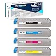 LCL OKI用 TC-C3B TC-C3BK1 TC-C3BC1 TC-C3BM1 TC-C3BY1 C844dnw C835dnwt C835dnw C824dn (4色セット ブラック シアン マゼンタ イエロー) 再生トナーカートリッジ 対応