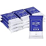 by Amazon アルコール 除菌 ウェットティッシュ 400枚(40枚×10パック) 無香料 99%除菌 保湿成分アロエエキス配合 (kuras)