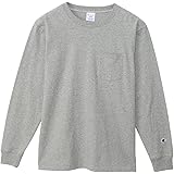 [チャンピオン] Tシャツ 長袖 丸首 COTTON USA ロングスリープポケットTシャツ BASIC C3-Y432 メンズ