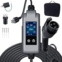 Amazon.co.jp: sokucha 新型 家庭用 EV充電器 4 段階電流切替（15A/13A