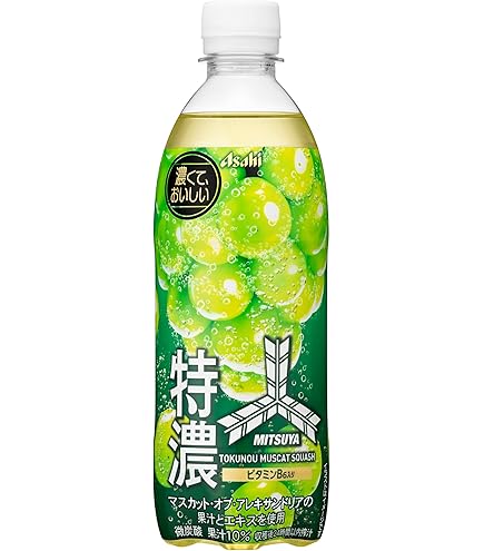 Amazon.co.jp: アサヒ飲料 三ツ矢 特濃アップルスカッシュ P500ml×24入