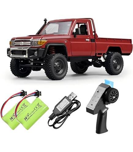Amazon.co.jp: 1/12 RCクローラーRTR、MN-128オフロードトラック、4x4