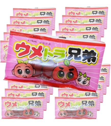 Amazon.co.jp: よっちゃん食品工業 ウメトラ兄弟袋 45g×10袋 : 食品