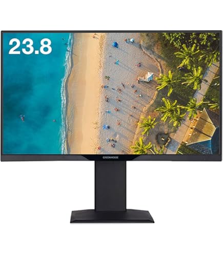 グリーンハウス GH-LCW24L 23.8インチモニター ブラック ワイド | GH-LCW24Lシリーズ | GREEN HOUSE グリーンハウス