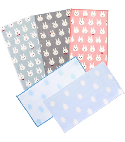 Amazon.co.jp: ハーフミニハンカチ 25×12㎝ 8枚セット アニマル柄