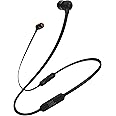 JBL TUNE110BT Bluetooth イヤホン ワイヤレス/マイクリモコン付き/マグネット搭載 ブラック JBLT110BTBLKJN 【国内正規品】