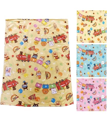 Amazon｜それいけ!アンパンマン ひざ掛け毛布(フランネル) [TO-177618