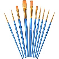 Amazon.co.jp: heartybay 水彩筆 画筆 油絵用【日本正規品