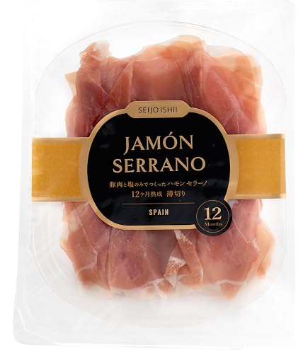 Amazon.co.jp: プロシュート 生ハム 255g (85g×3袋) Prosciutto