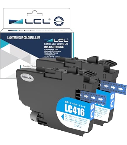 Amazon.co.jp: LC416XL 全色顔料 LC416 大容量 ブラザー(brother)用