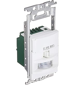 (2個セット)Panasonic WTK 1811WK 自動スイッチ Panasonic Panasonic/パナソニック WTK1811WK 熱線センサ付自動