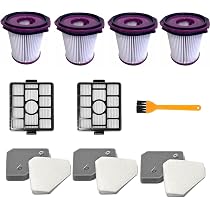 Amazon.co.jp: Emdou掃除機フィルターHEPA交換品型番XFFCJ200適用Shark