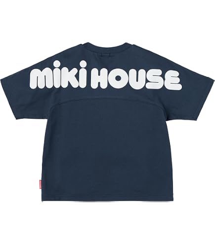 Amazon | 【 ミキハウス 】 Tシャツ 半袖 ロゴ 日本製 男の子 女の子 