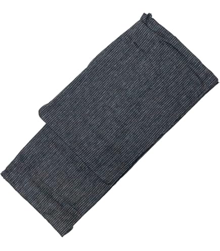浴衣　綿麻　粋な夏着物　菊柄　黒　半幅帯　カラシ　2点　0506② Amazon.co.jp: 浴衣 綿麻 粋な夏着物 菊柄 黒 半幅帯 カラシ 2点