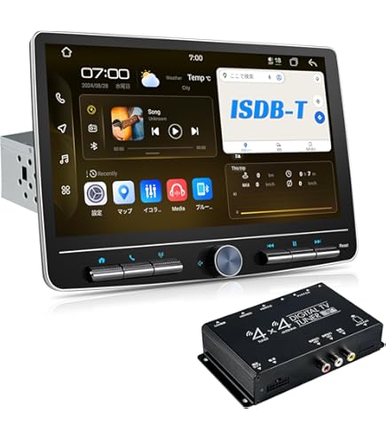 Amazon.co.jp: 10.1 インチ ディスプレイオーディオ 1din Andriod
